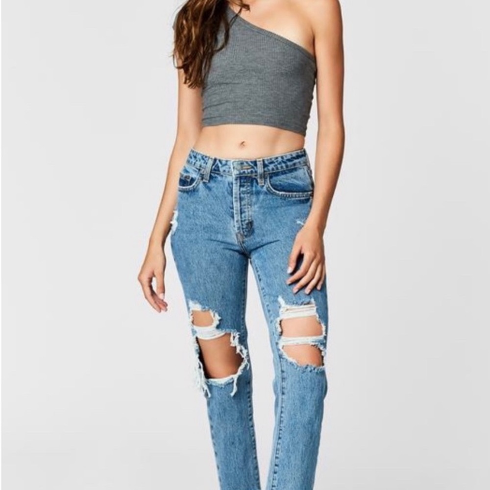 Carmar Denim Distressed Jeans